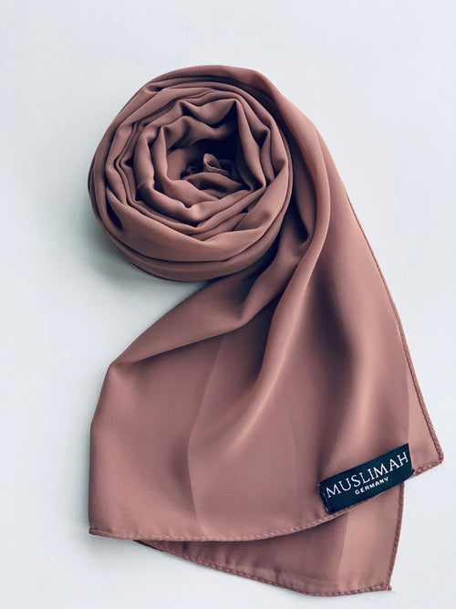 Coffee Premium Chiffon Hijab