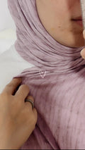 Dusty Rosewood - Linen Hijab
