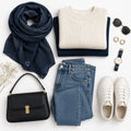 Midnight Indigo - Linen Hijab