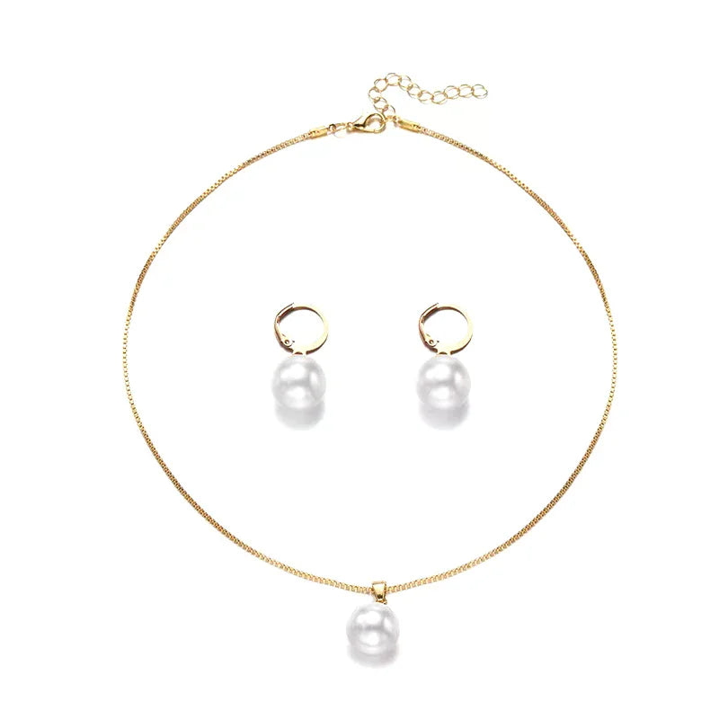 Pearl Jewelry Set