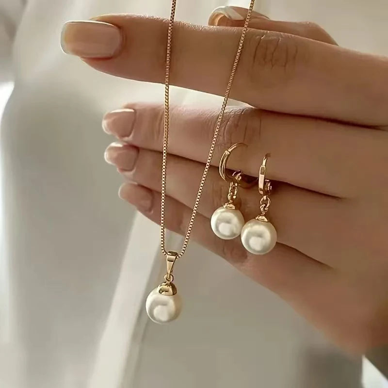Pearl Jewelry Set
