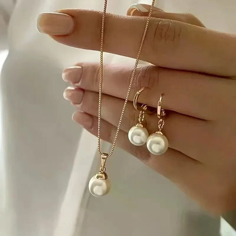 Pearl Jewelry Set