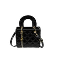 Diamond-Quilted Crossbody Bag