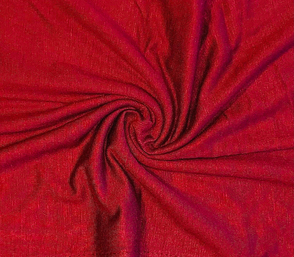 Red Cotton Jersey Hijab